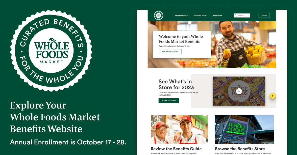 Employee Benefits Whole Foods Market Benefits